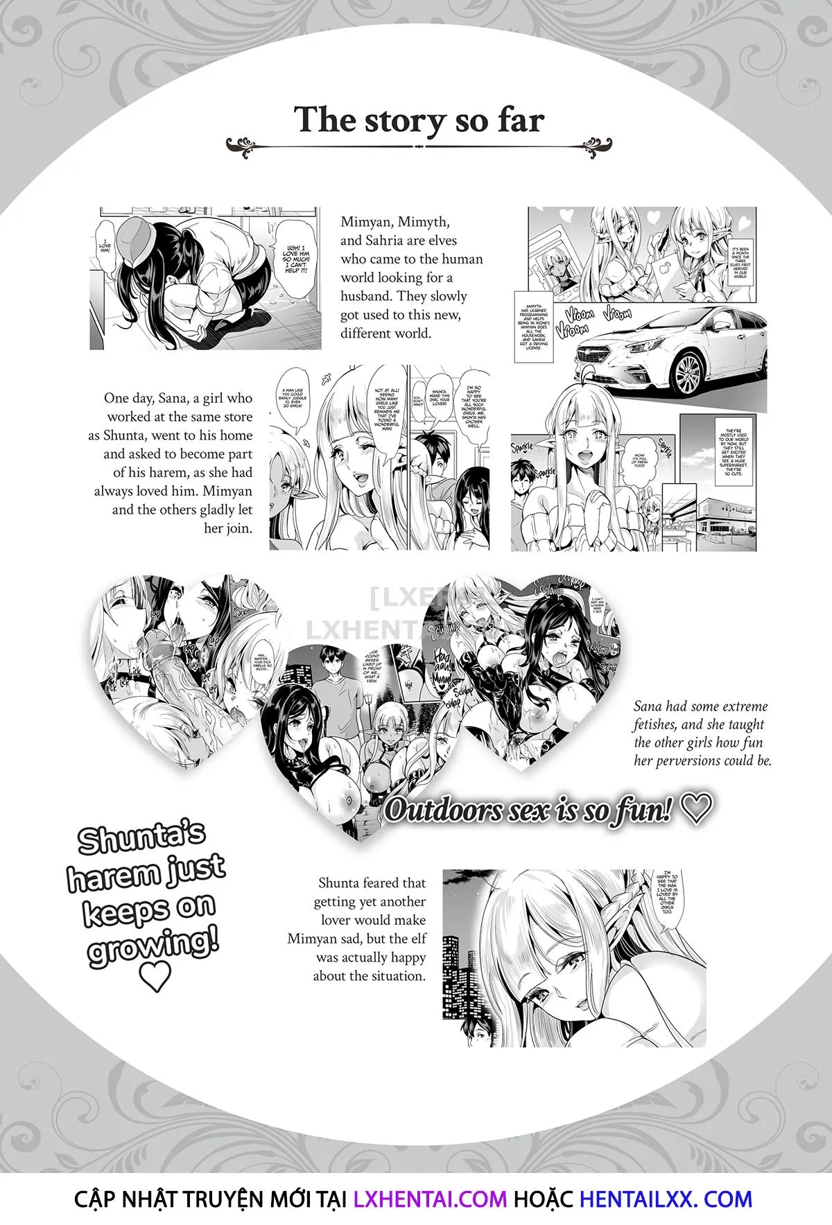 HentaiVN.net - Ảnh 7 - Slutty Elf Sisters Seeking a Husband - Chap 4 - Harem Fuckfestival