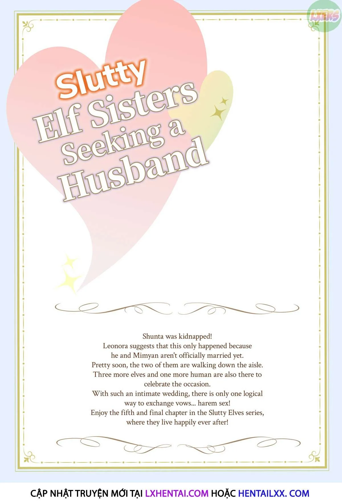 HentaiVN.net - Ảnh 44 - Slutty Elf Sisters Seeking a Husband - Chap 5 - With This Creampie I Thee Wed | END