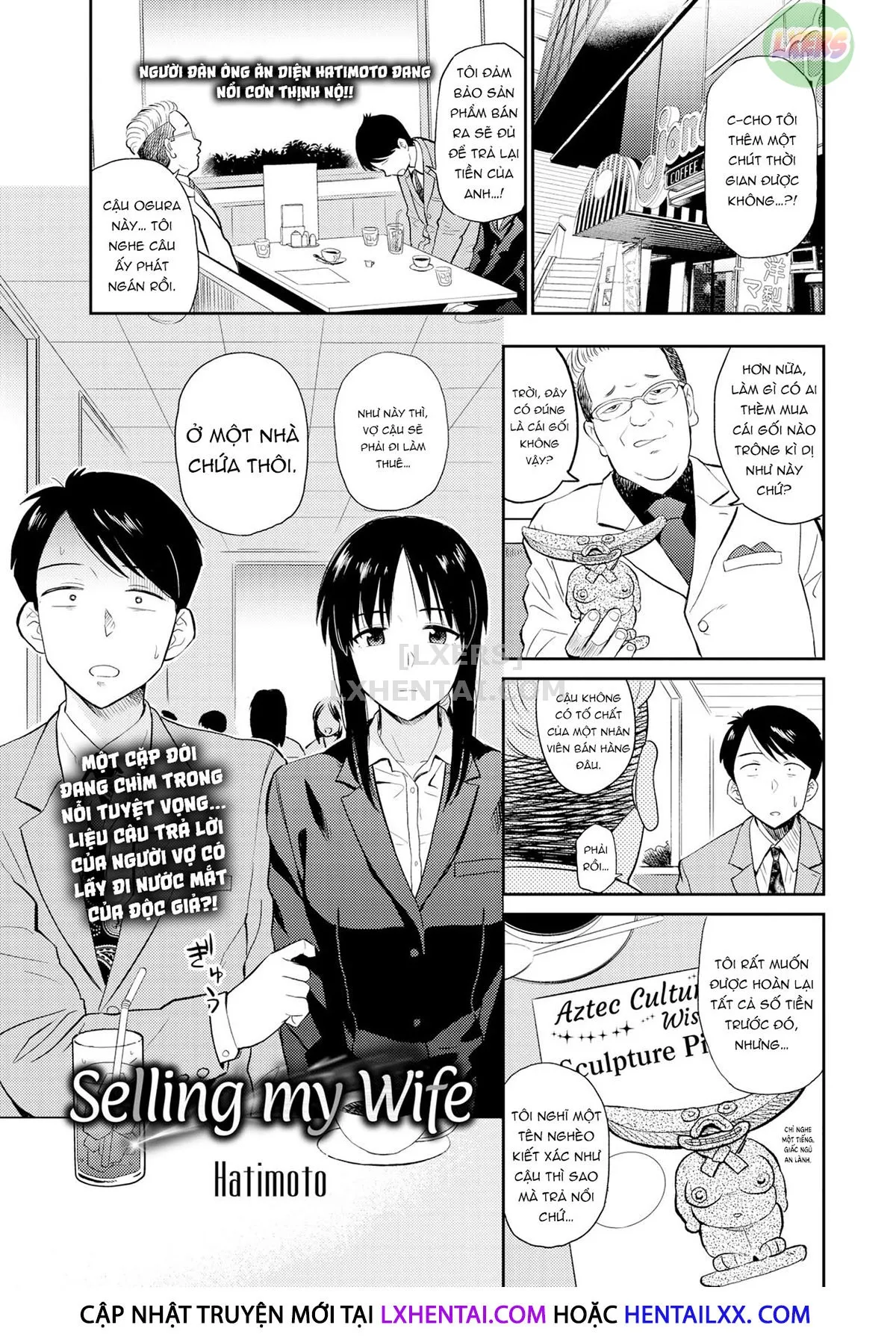 HentaiVN.net - Ảnh 5 - Sexual Relief Ultramarine - Chap 9 - Selling My Wife | END