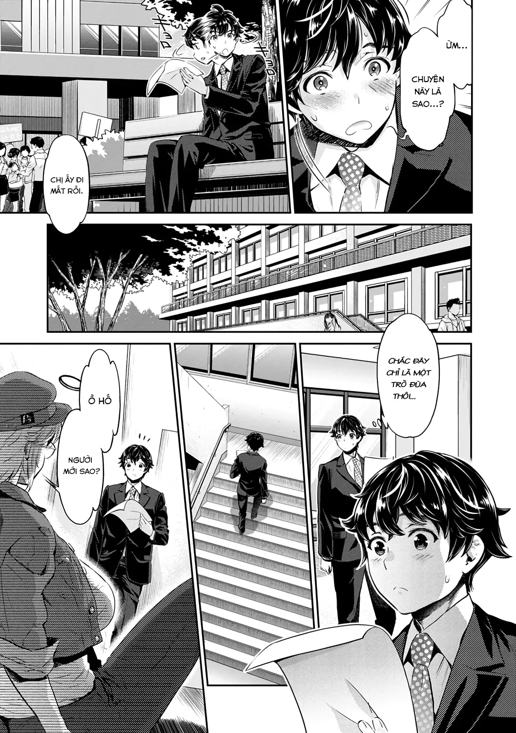 HentaiVN.net - Ảnh 10 - Ishoku Bitch to YariCir Seikatsu [The Fuck Club's Different Hues of Ho] - Chap 1
