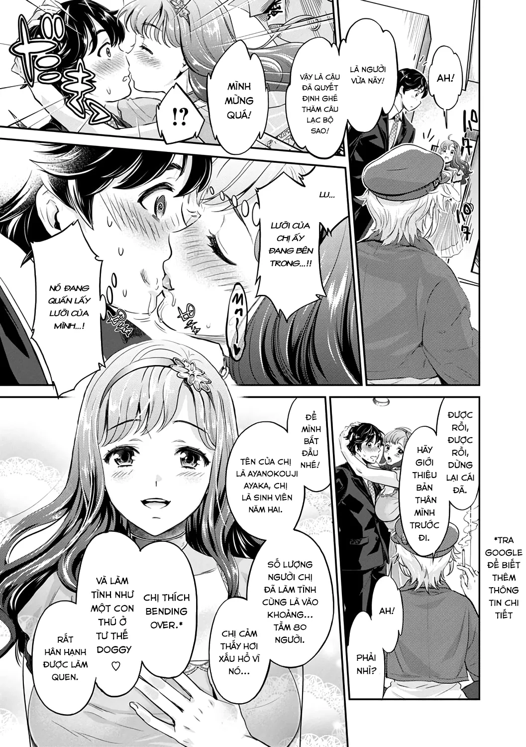 HentaiVN.net - Ảnh 11 - Ishoku Bitch to YariCir Seikatsu [The Fuck Club's Different Hues of Ho] - Chap 1