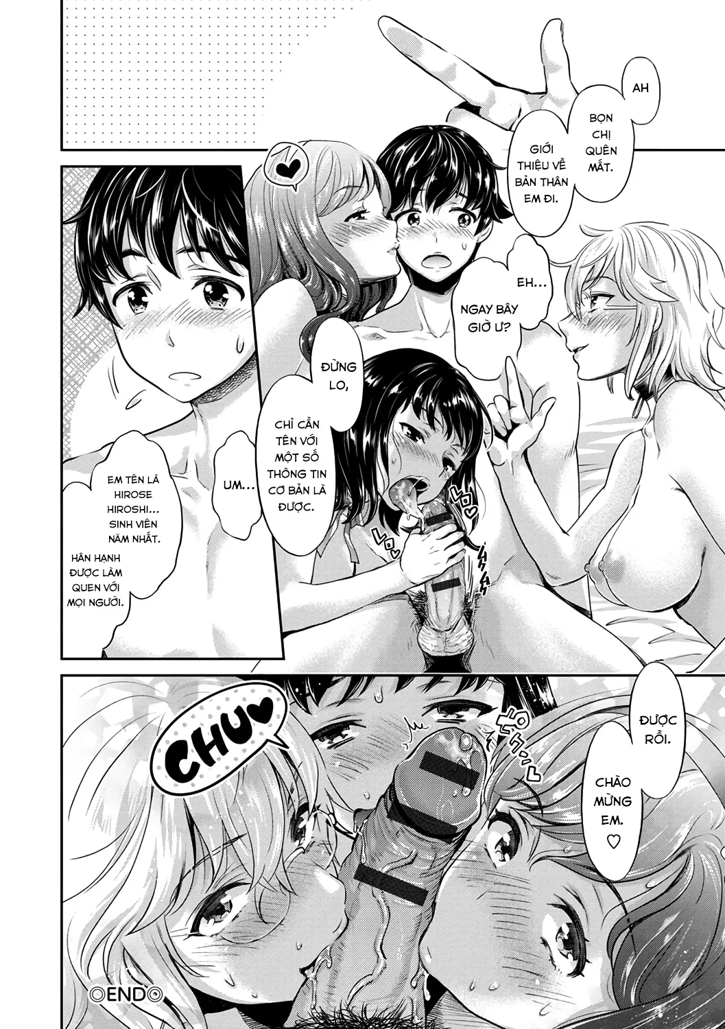 HentaiVN.net - Ảnh 22 - Ishoku Bitch to YariCir Seikatsu [The Fuck Club's Different Hues of Ho] - Chap 1