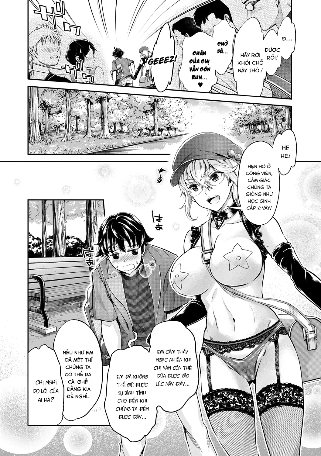 HentaiVN.net - Ảnh 10 - Ishoku Bitch to YariCir Seikatsu [The Fuck Club's Different Hues of Ho] - Chap 2