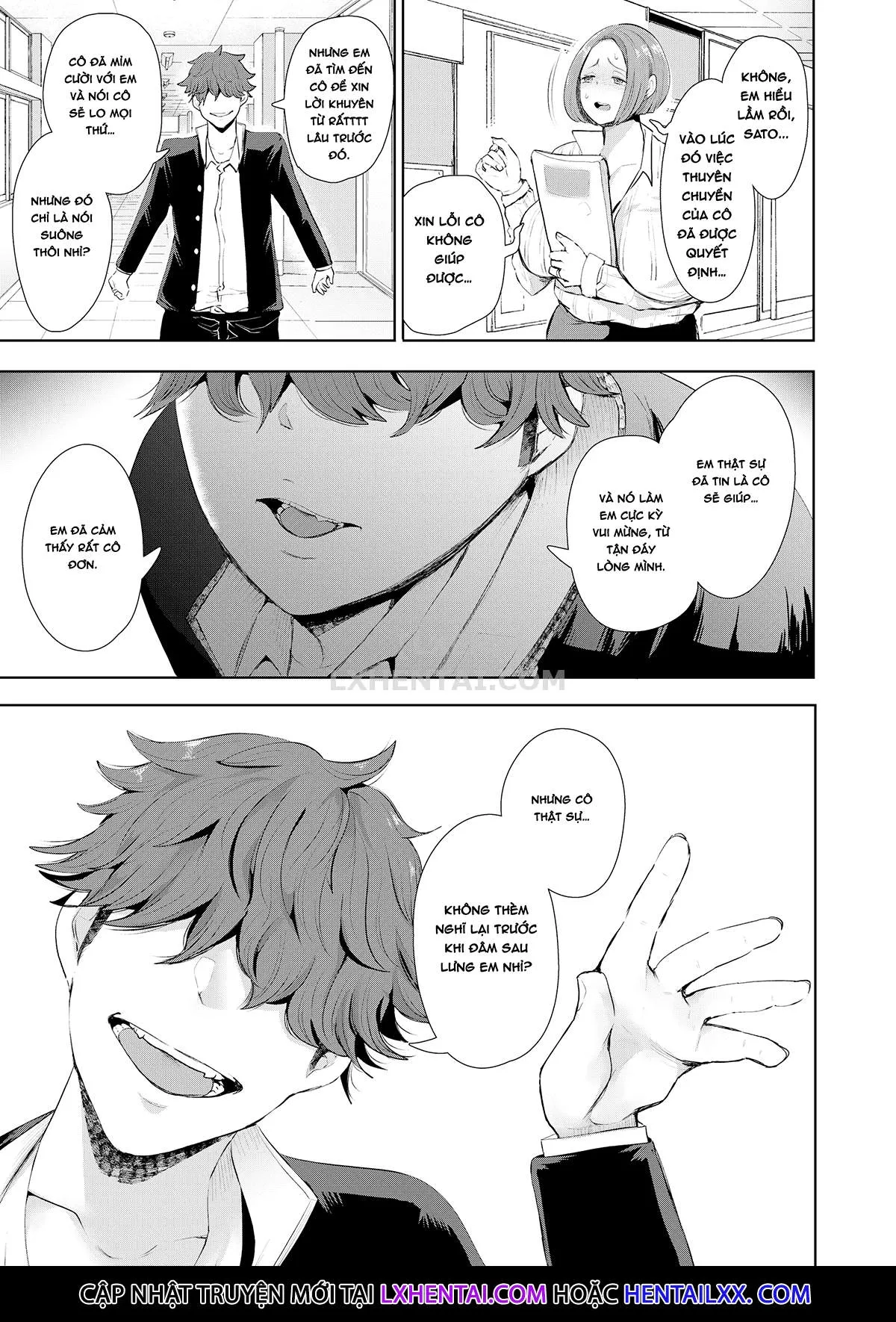 HentaiVN.net - Ảnh 8 - Sato's Revenge - Chap 1 - Hypnotized Teacher