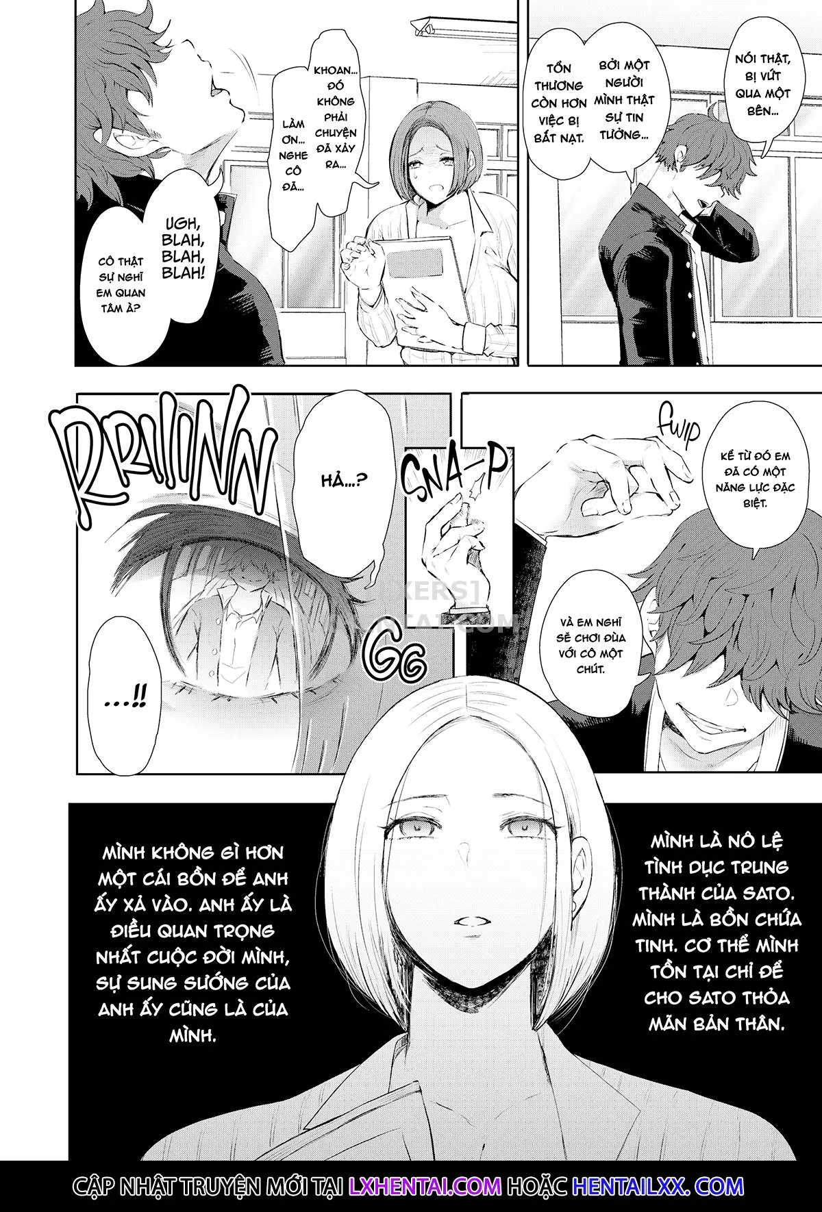 HentaiVN.net - Ảnh 9 - Sato's Revenge - Chap 1 - Hypnotized Teacher