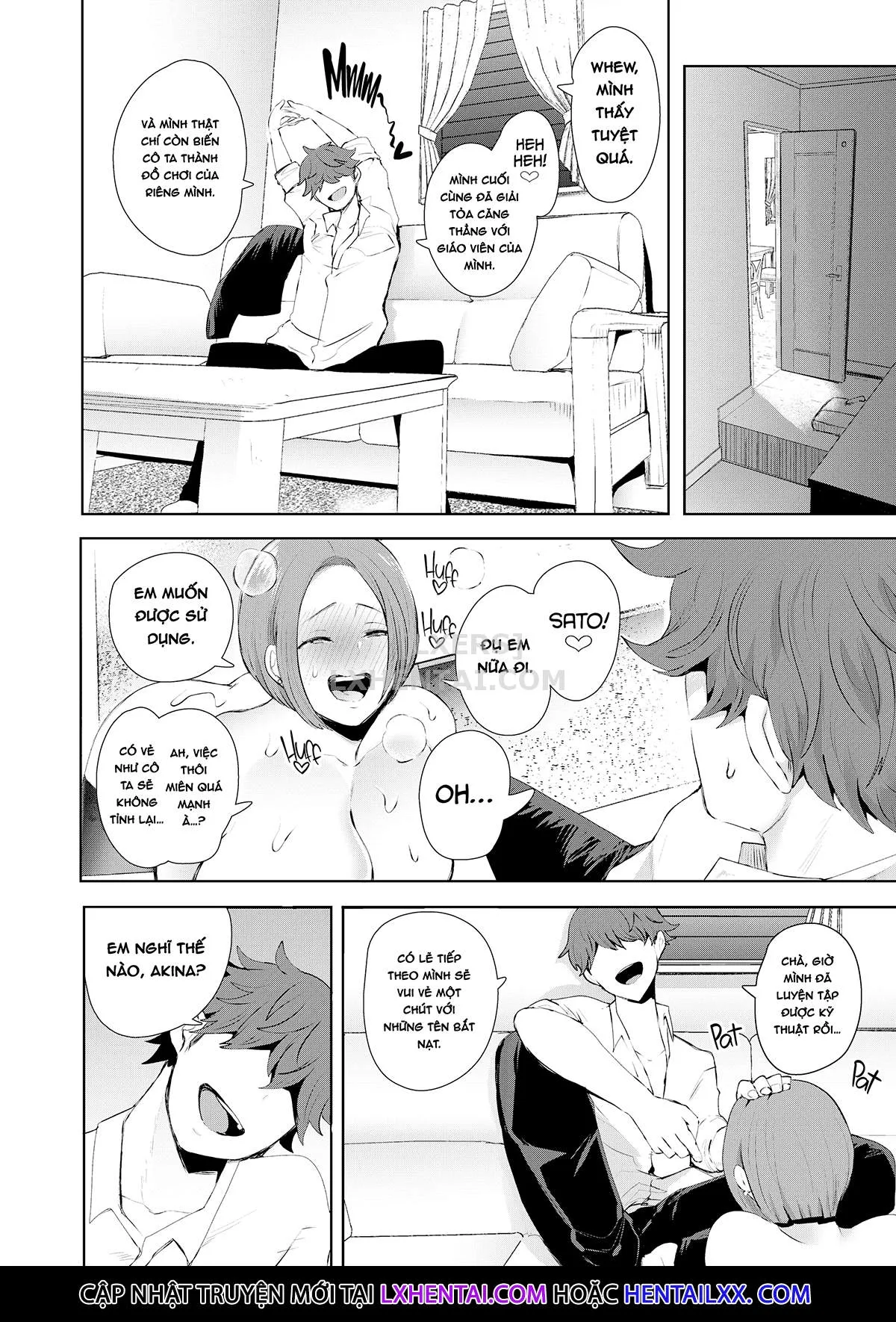 HentaiVN.net - Ảnh 41 - Sato's Revenge - Chap 1 - Hypnotized Teacher