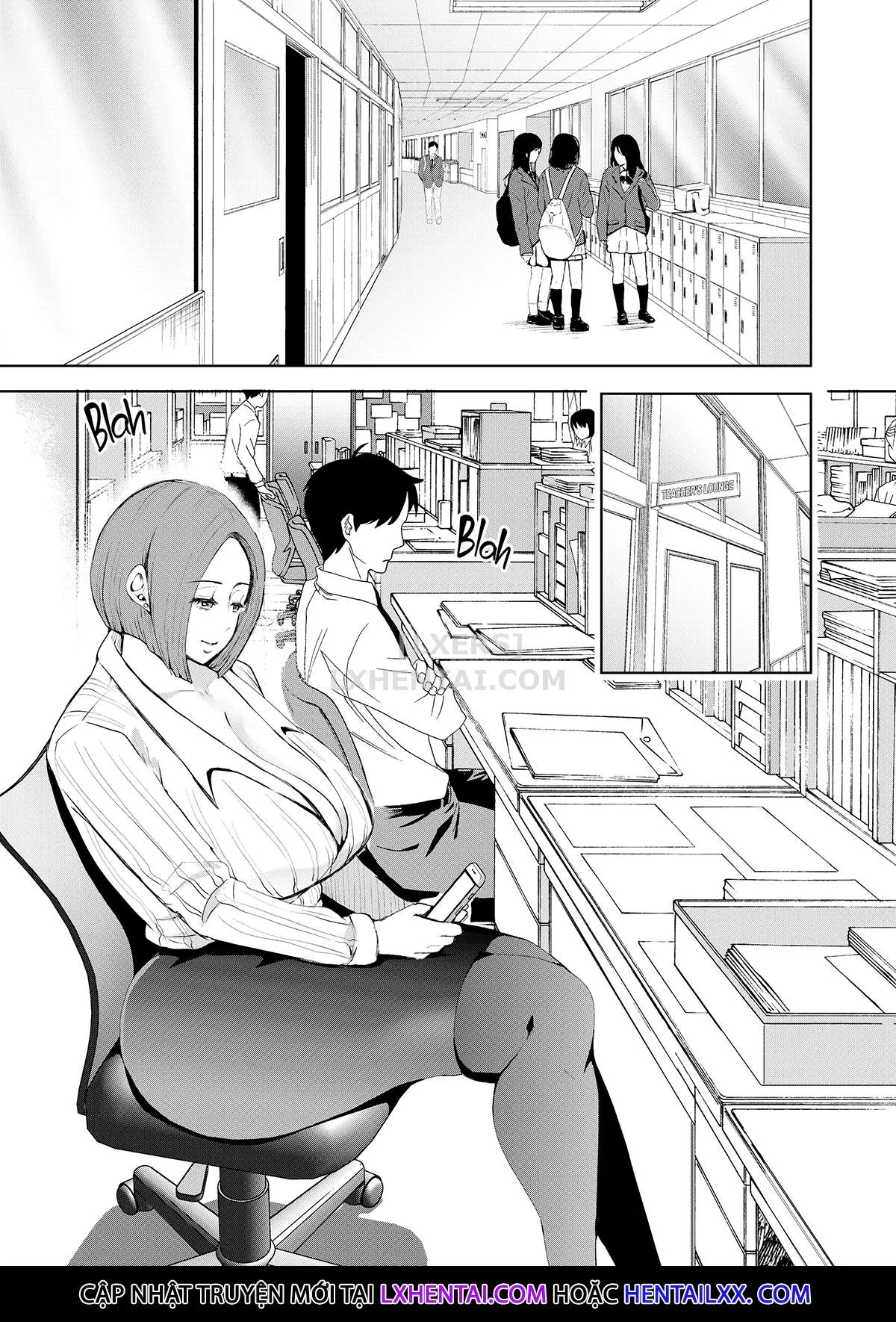 HentaiVN.net - Ảnh 4 - Sato's Revenge - Chap 1 - Hypnotized Teacher