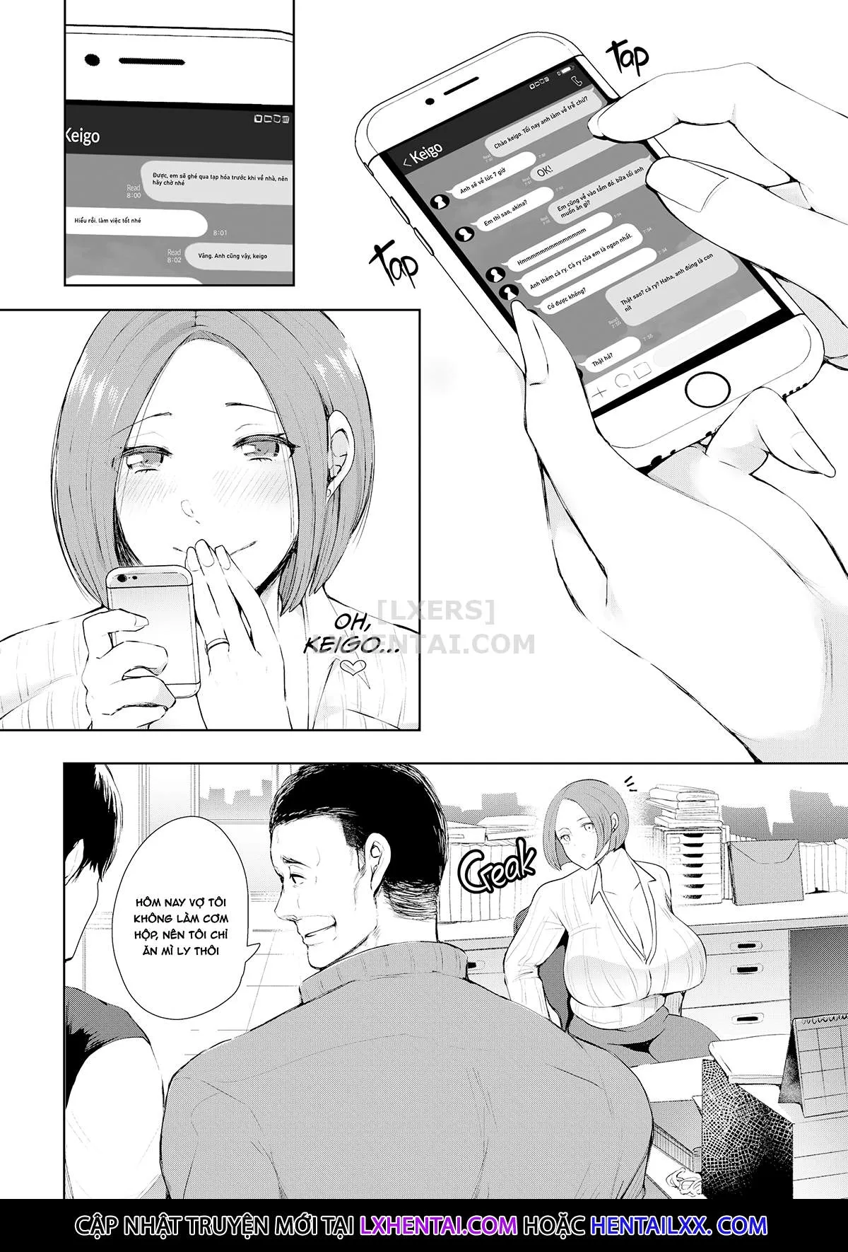 HentaiVN.net - Ảnh 5 - Sato's Revenge - Chap 1 - Hypnotized Teacher
