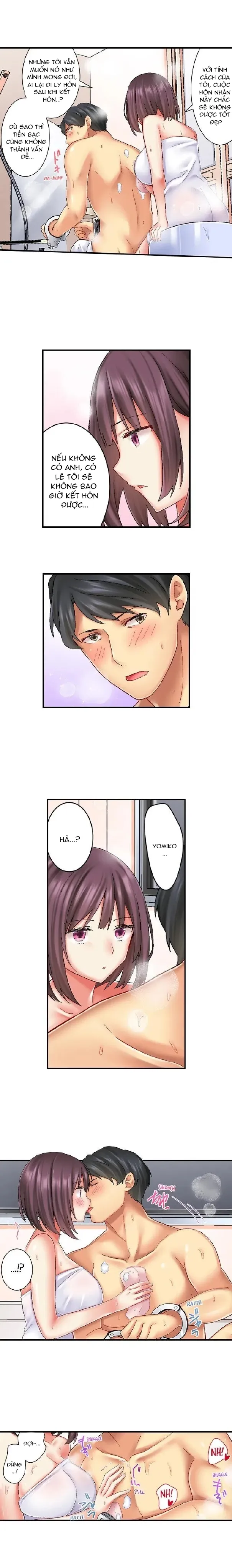HentaiVN.net - Ảnh 3 - Cuộc sống của cặp đôi mới cưới [OUR KINKY NEWLYWED LIFE] - Chap 2: Em đẹp lắm, send nude đi