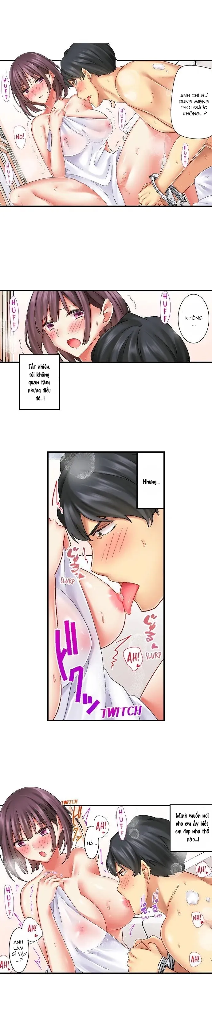 HentaiVN.net - Ảnh 4 - Cuộc sống của cặp đôi mới cưới [OUR KINKY NEWLYWED LIFE] - Chap 2: Em đẹp lắm, send nude đi