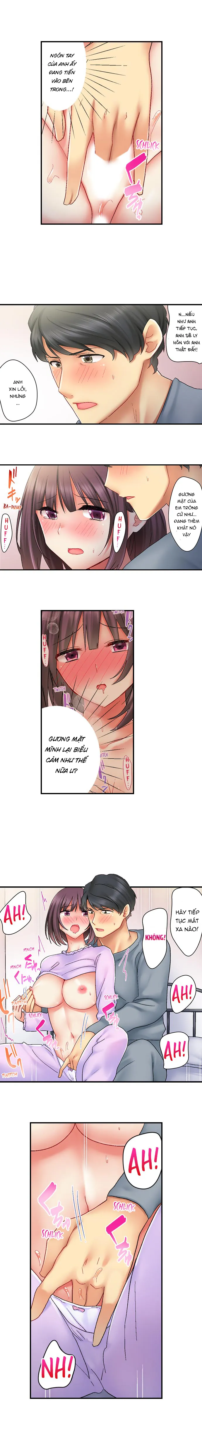 HentaiVN.net - Ảnh 5 - Cuộc sống của cặp đôi mới cưới [OUR KINKY NEWLYWED LIFE] - Chap 5: Mát xa