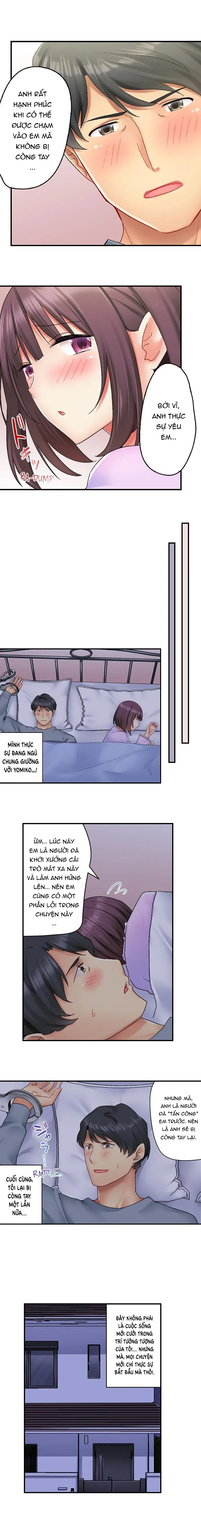 HentaiVN.net - Ảnh 7 - Cuộc sống của cặp đôi mới cưới [OUR KINKY NEWLYWED LIFE] - Chap 6: Chung giường