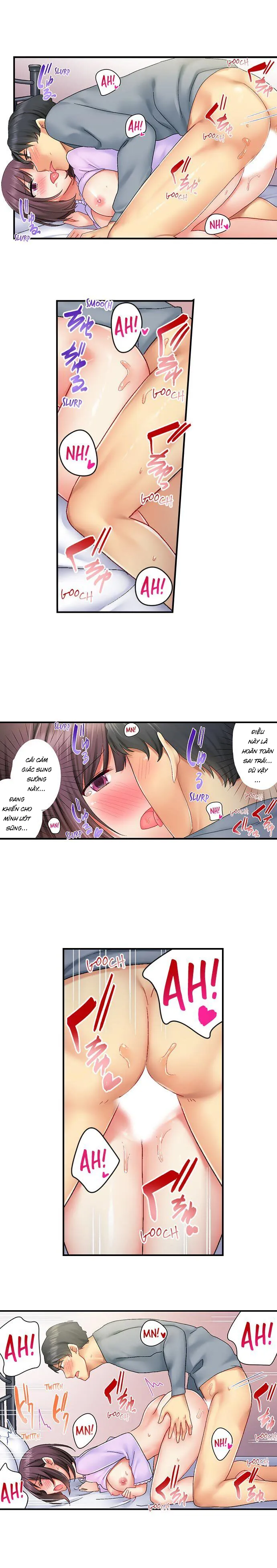 HentaiVN.net - Ảnh 5 - Cuộc sống của cặp đôi mới cưới [OUR KINKY NEWLYWED LIFE] - Chap 6: Chung giường