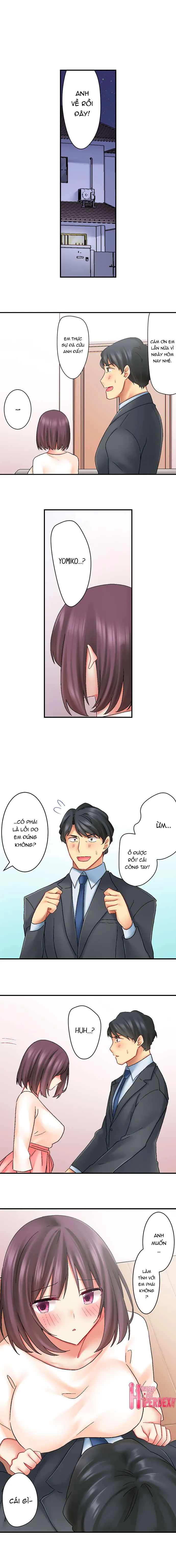 HentaiVN.net - Ảnh 6 - Cuộc sống của cặp đôi mới cưới [OUR KINKY NEWLYWED LIFE] - Chap 7: Bật đèn xanh.