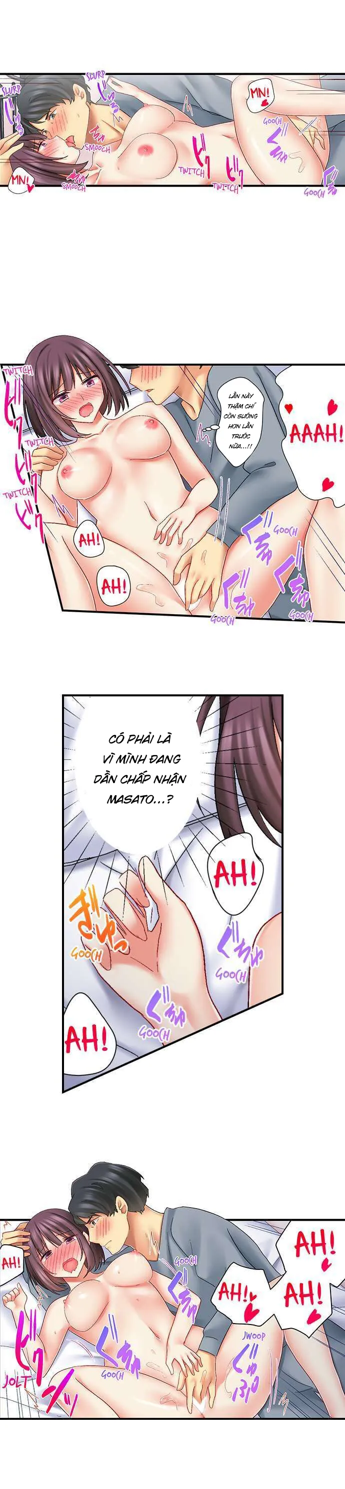 HentaiVN.net - Ảnh 8 - Cuộc sống của cặp đôi mới cưới [OUR KINKY NEWLYWED LIFE] - Chap 8:Chấp nhận.