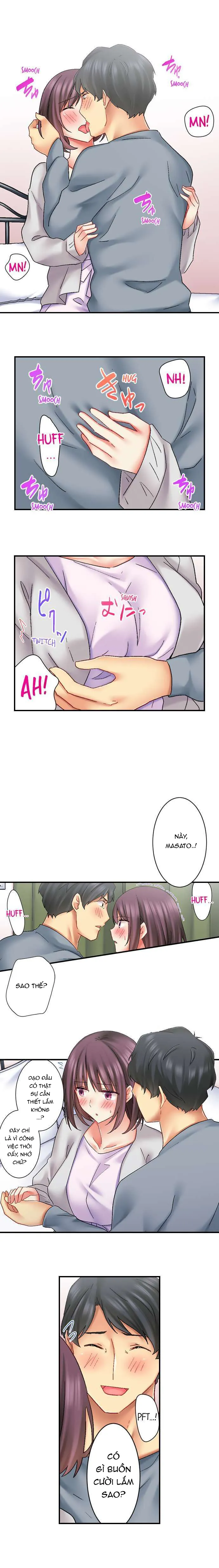 HentaiVN.net - Ảnh 4 - Cuộc sống của cặp đôi mới cưới [OUR KINKY NEWLYWED LIFE] - Chap 8:Chấp nhận.