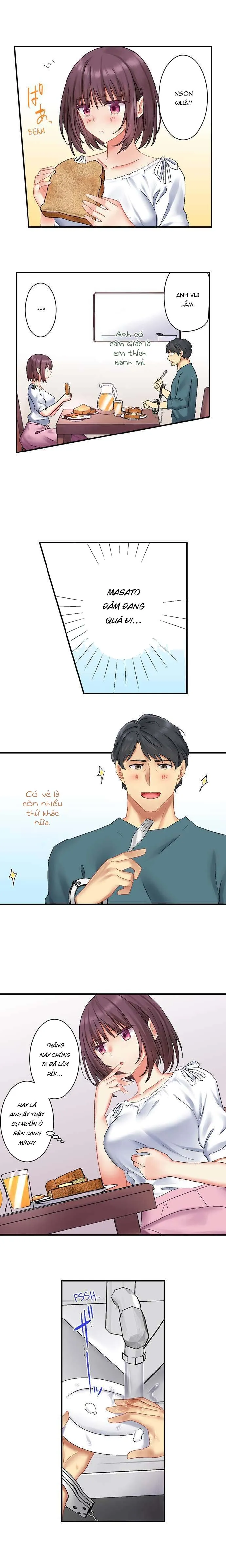 HentaiVN.net - Ảnh 3 - Cuộc sống của cặp đôi mới cưới [OUR KINKY NEWLYWED LIFE] - Chap 13: Dam dang