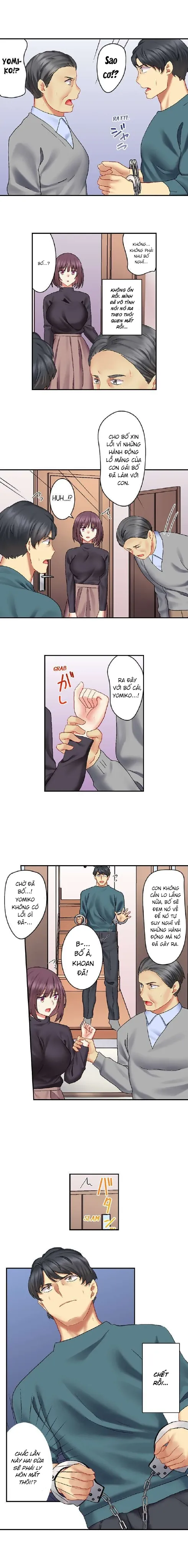 HentaiVN.net - Ảnh 8 - Cuộc sống của cặp đôi mới cưới [OUR KINKY NEWLYWED LIFE] - Chap 15: Đụng độ bố vợ