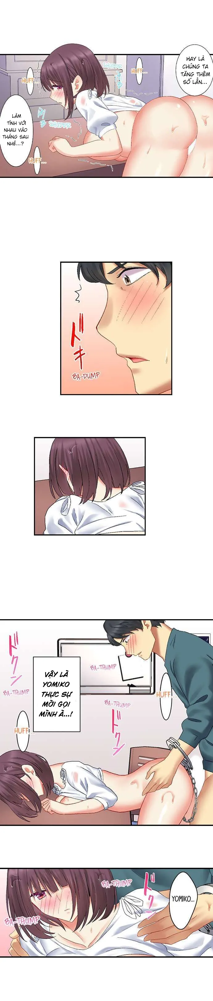 HentaiVN.net - Ảnh 5 - Cuộc sống của cặp đôi mới cưới [OUR KINKY NEWLYWED LIFE] - Chap 15: Đụng độ bố vợ