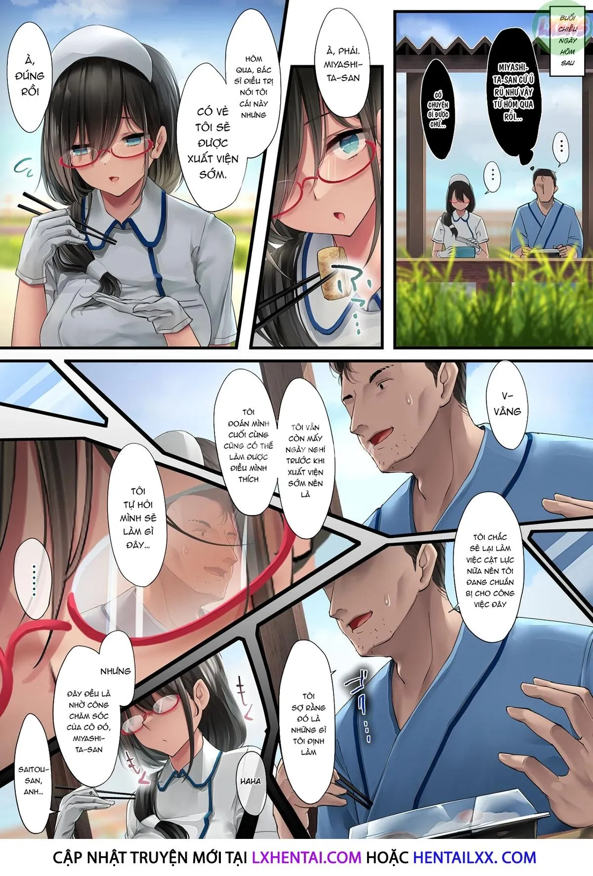 HentaiVN.net - Ảnh 15 - Điều dưỡng tươi đẹp (nguyên tác) [Adeyaka Nursing; あでやかナーシング] - Chap 2 - [END]
