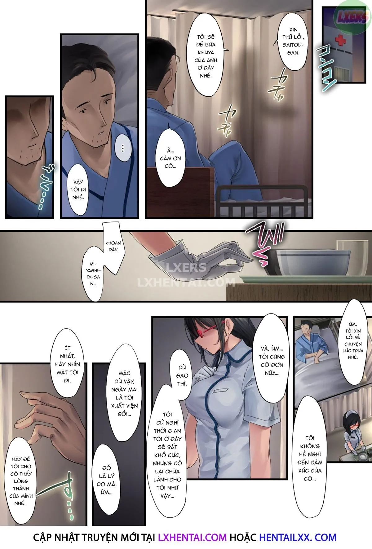 HentaiVN.net - Ảnh 18 - Điều dưỡng tươi đẹp (nguyên tác) [Adeyaka Nursing; あでやかナーシング] - Chap 2 - [END]