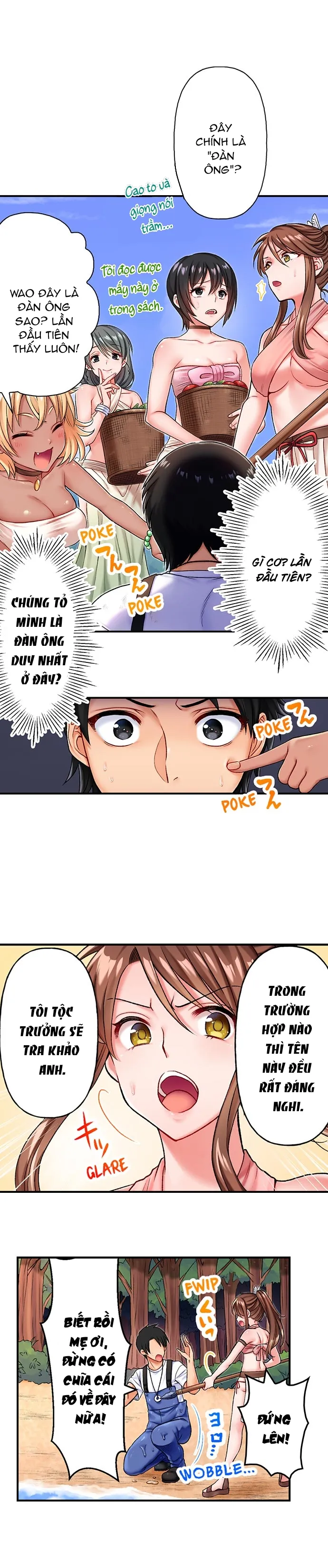 HentaiVN.net - Ảnh 6 - Lạc đến đảo phụ nữ và thịt hết gái ở đấy [Girl's land: Only i can fuck them all] - Chap 1: Cắt cu...