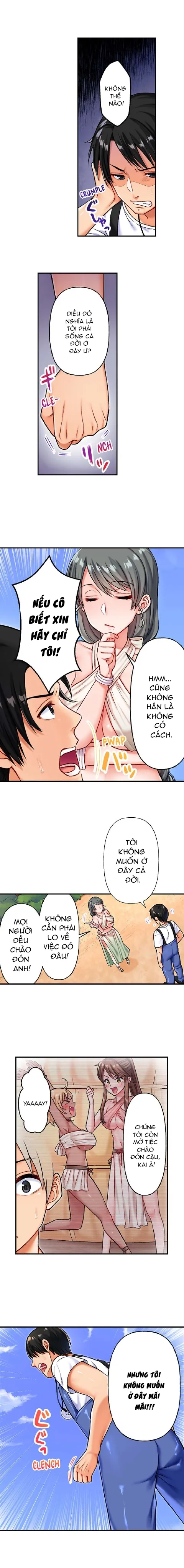 HentaiVN.net - Ảnh 3 - Lạc đến đảo phụ nữ và thịt hết gái ở đấy [Girl's land: Only i can fuck them all] - Chap 4 : làm tình với tớ nha