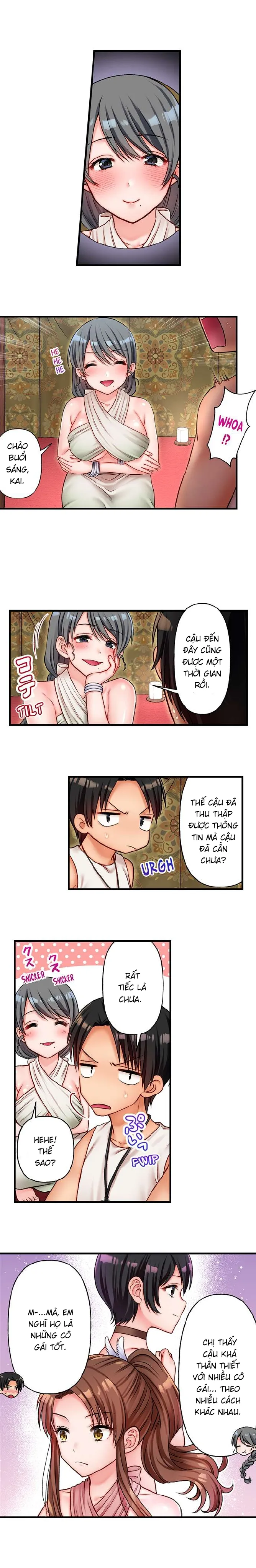 HentaiVN.net - Ảnh 3 - Lạc đến đảo phụ nữ và thịt hết gái ở đấy [Girl's land: Only i can fuck them all] - Chap 10