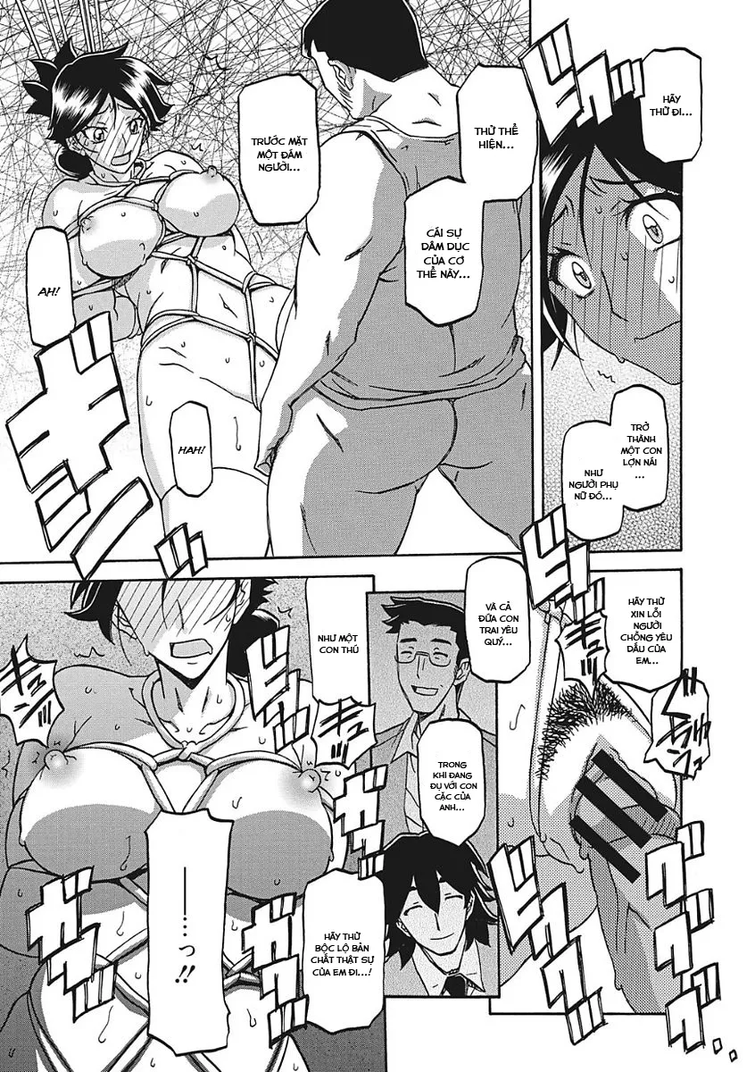HentaiVN.net - Ảnh 19 - Sự rung chuyển của mặt trăng [Gekkakou no Ori The Tuberose's Cage] - Chap 6 - Biểu hiện