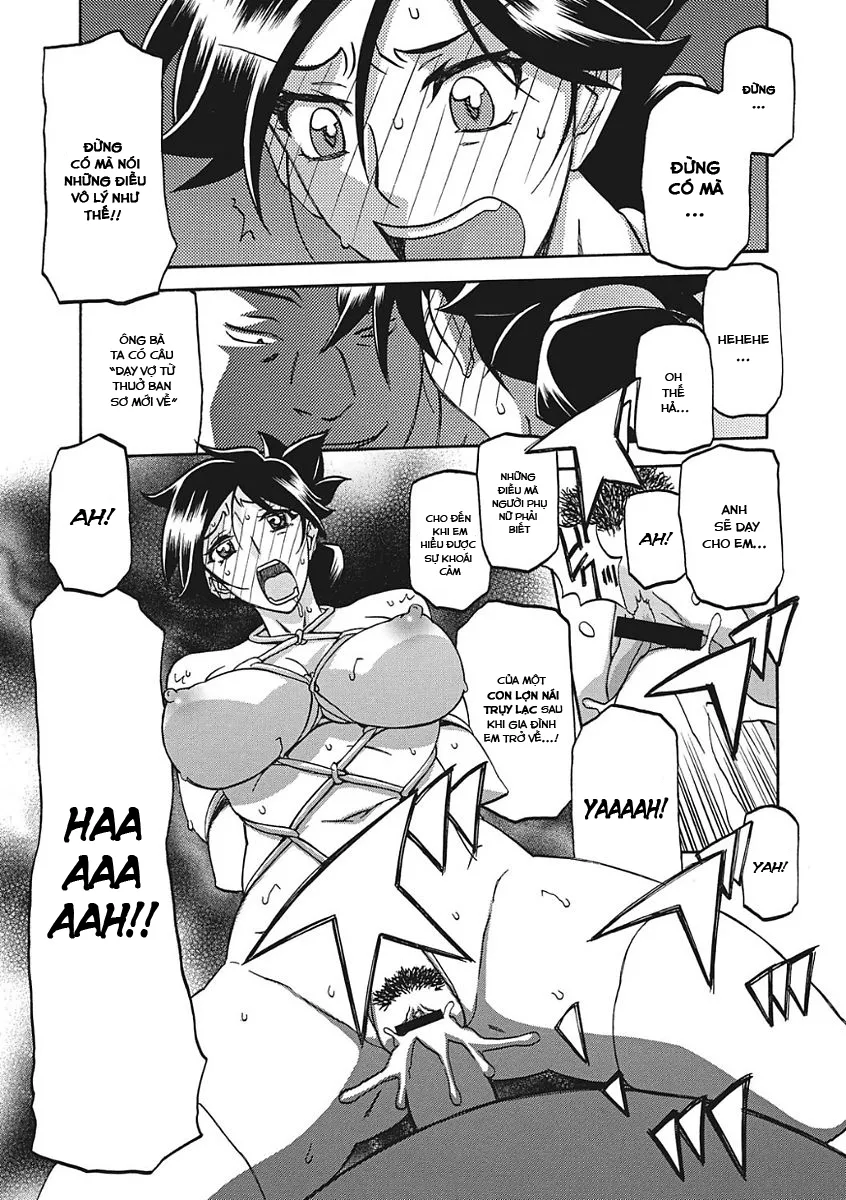 HentaiVN.net - Ảnh 20 - Sự rung chuyển của mặt trăng [Gekkakou no Ori The Tuberose's Cage] - Chap 6 - Biểu hiện