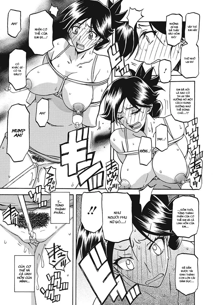 HentaiVN.net - Ảnh 3 - Sự rung chuyển của mặt trăng [Gekkakou no Ori The Tuberose's Cage] - Chap 7 - Huấn luyện
