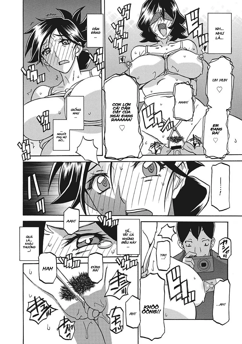 HentaiVN.net - Ảnh 4 - Sự rung chuyển của mặt trăng [Gekkakou no Ori The Tuberose's Cage] - Chap 7 - Huấn luyện