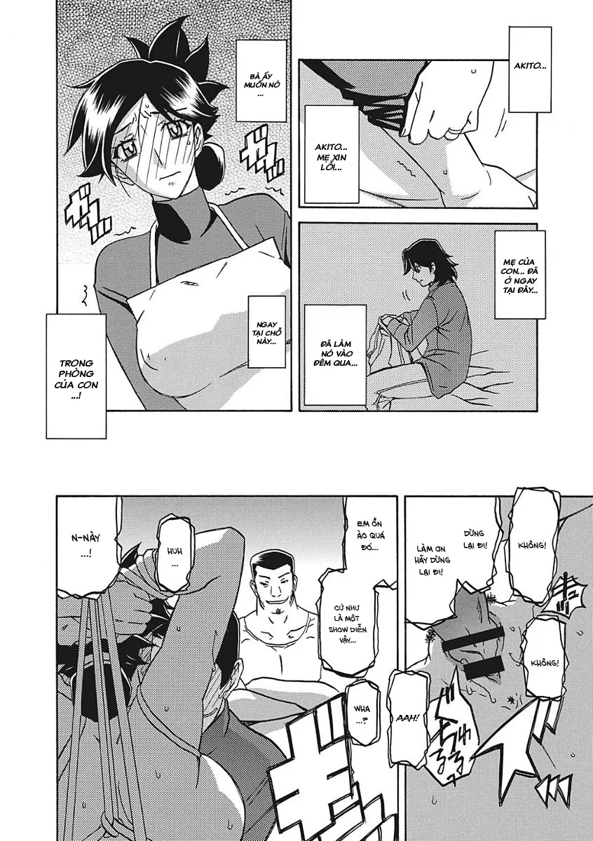 HentaiVN.net - Ảnh 9 - Sự rung chuyển của mặt trăng [Gekkakou no Ori The Tuberose's Cage] - Chap 8 - Lừa dối