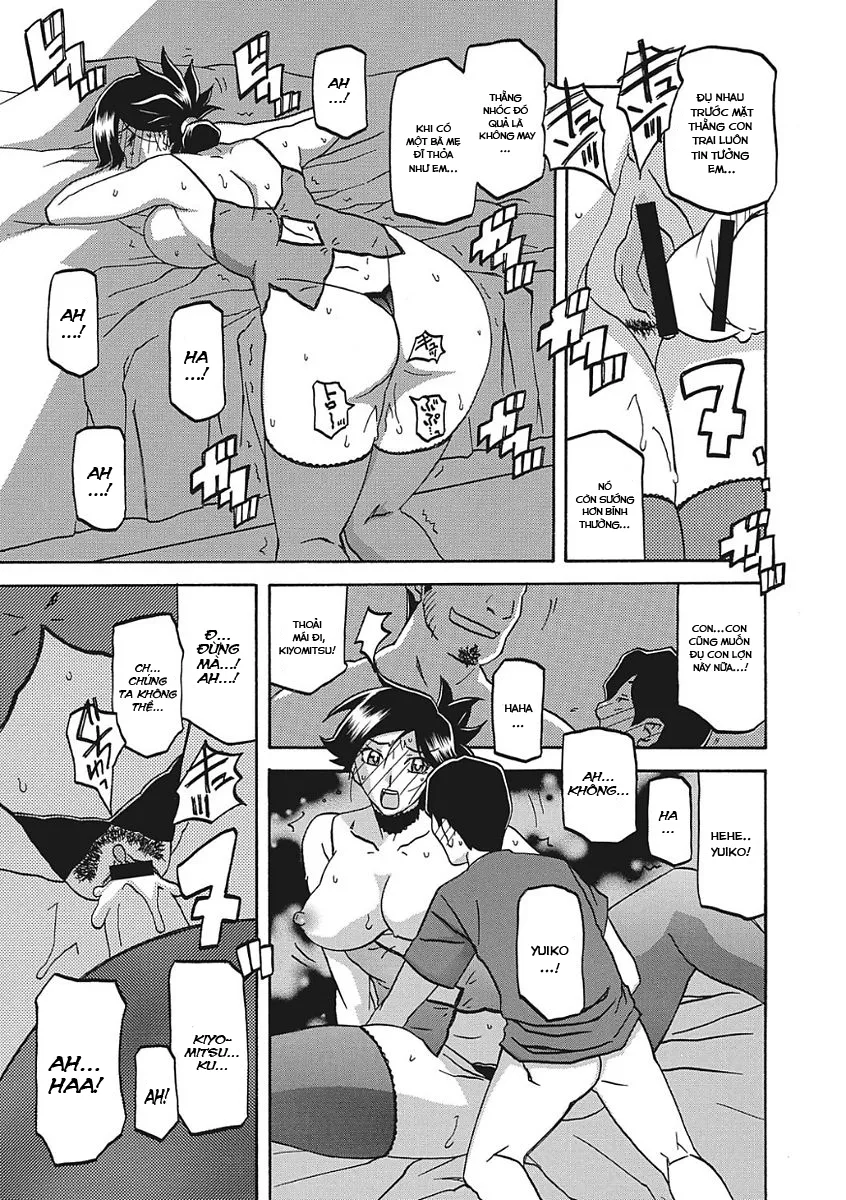 HentaiVN.net - Ảnh 10 - Sự rung chuyển của mặt trăng [Gekkakou no Ori The Tuberose's Cage] - Chap 10 - Giả dối