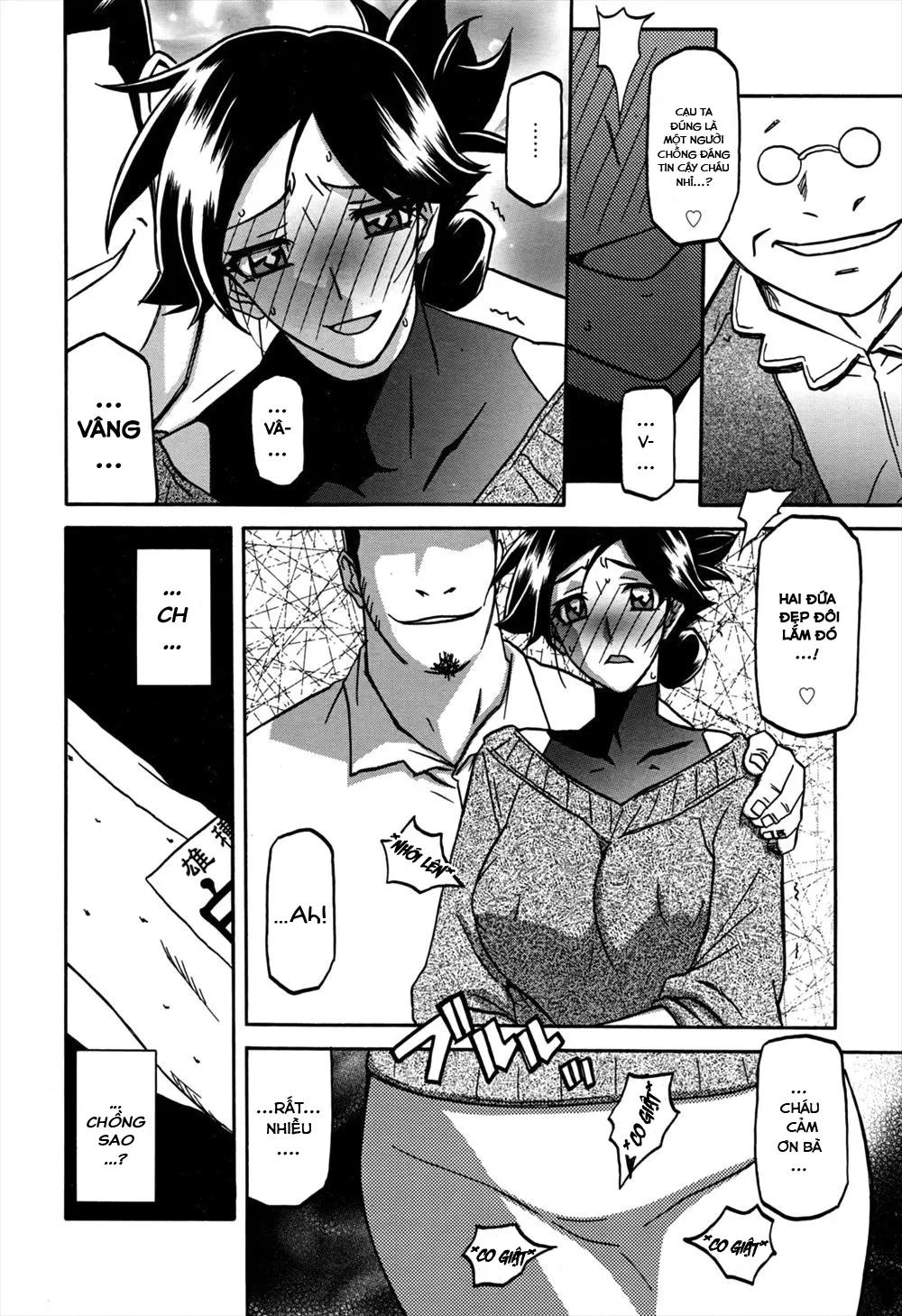 HentaiVN.net - Ảnh 9 - Sự rung chuyển của mặt trăng [Gekkakou no Ori The Tuberose's Cage] - Chap 12 - Cám dỗ