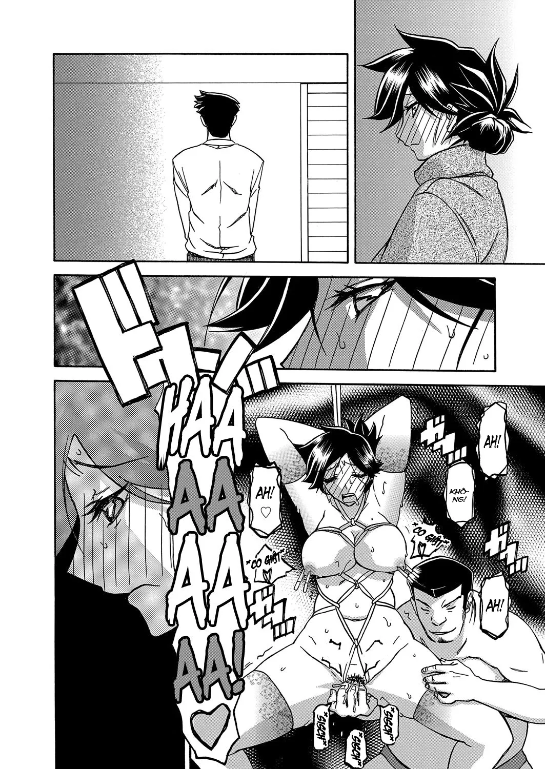 HentaiVN.net - Ảnh 8 - Sự rung chuyển của mặt trăng [Gekkakou no Ori The Tuberose's Cage] - Chap 15 - Gian trá