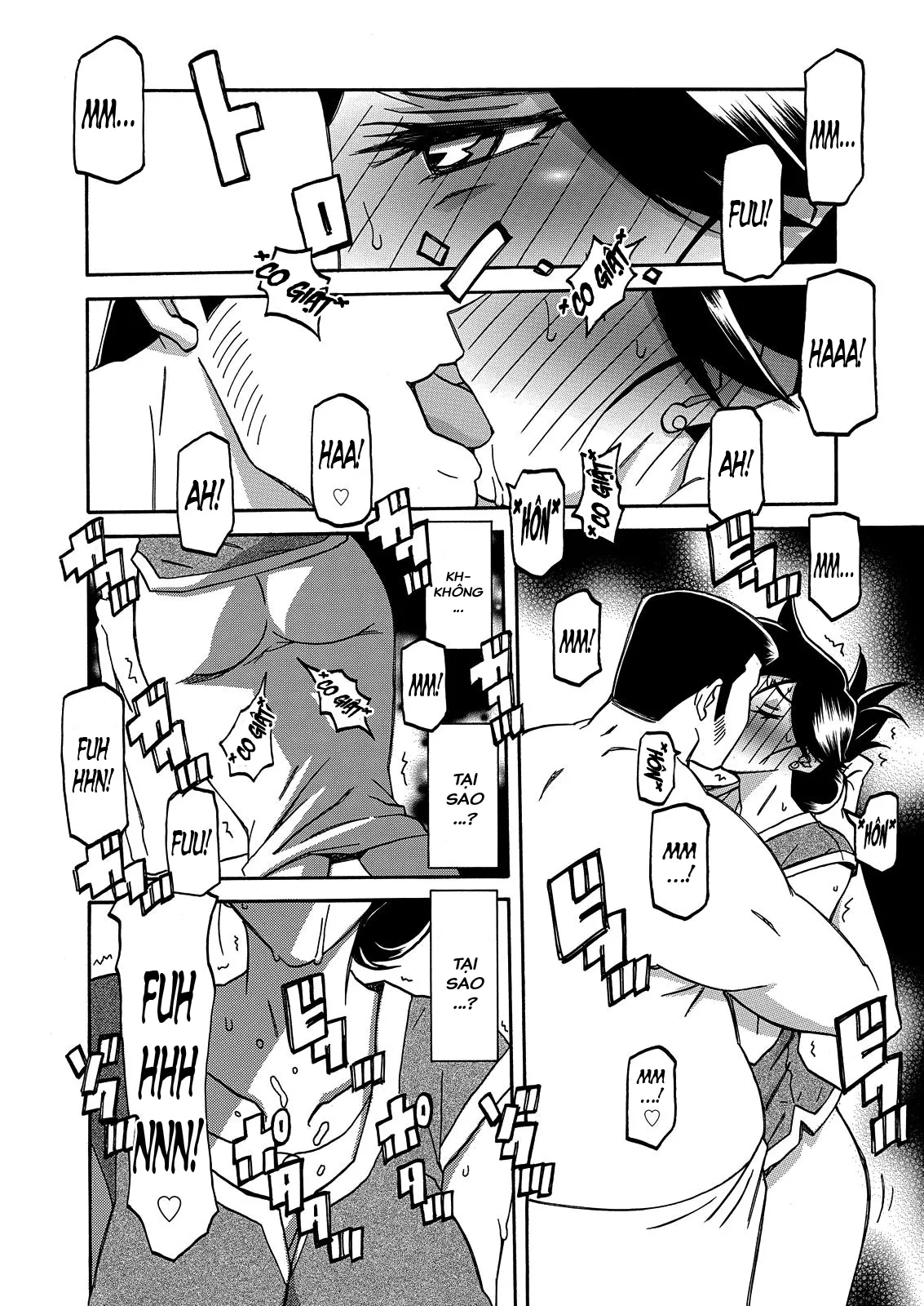 HentaiVN.net - Ảnh 12 - Sự rung chuyển của mặt trăng [Gekkakou no Ori The Tuberose's Cage] - Chap 16 - Cắn rứt