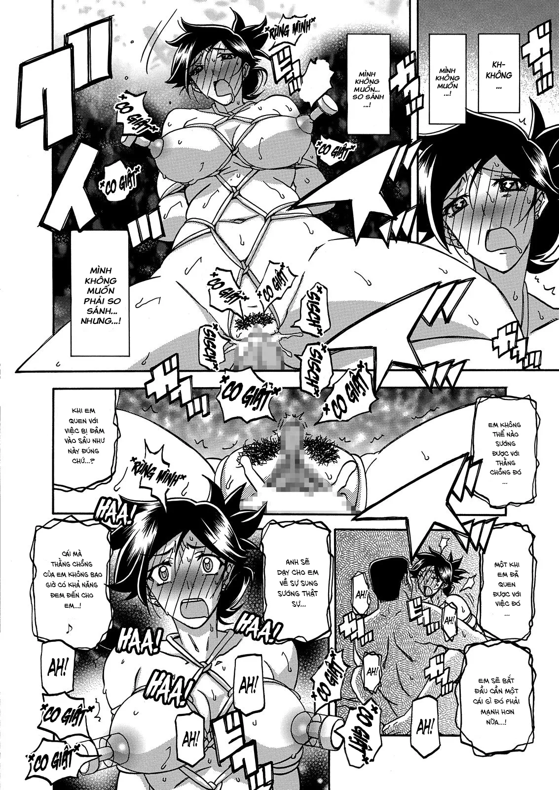 HentaiVN.net - Ảnh 16 - Sự rung chuyển của mặt trăng [Gekkakou no Ori The Tuberose's Cage] - Chap 16 - Cắn rứt