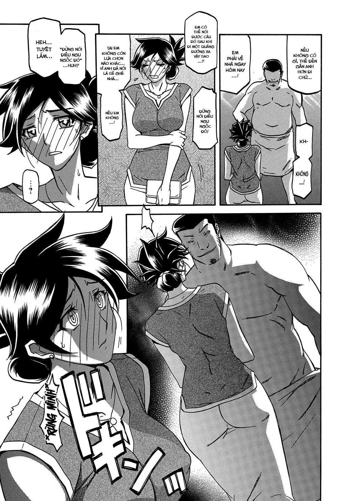HentaiVN.net - Ảnh 9 - Sự rung chuyển của mặt trăng [Gekkakou no Ori The Tuberose's Cage] - Chap 16 - Cắn rứt