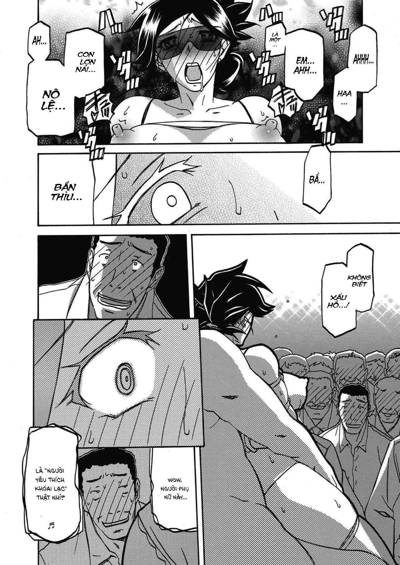 HentaiVN.net - Ảnh 18 - Sự rung chuyển của mặt trăng [Gekkakou no Ori The Tuberose's Cage] - Chap 17 - Ham mê