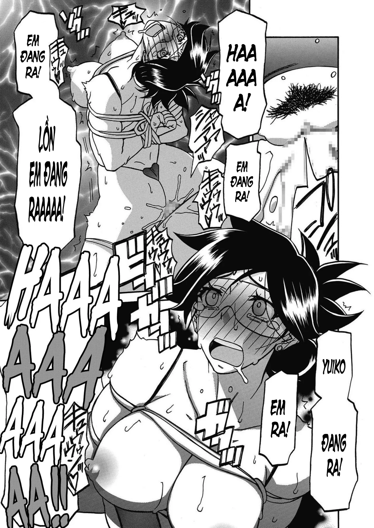HentaiVN.net - Ảnh 19 - Sự rung chuyển của mặt trăng [Gekkakou no Ori The Tuberose's Cage] - Chap 17 - Ham mê