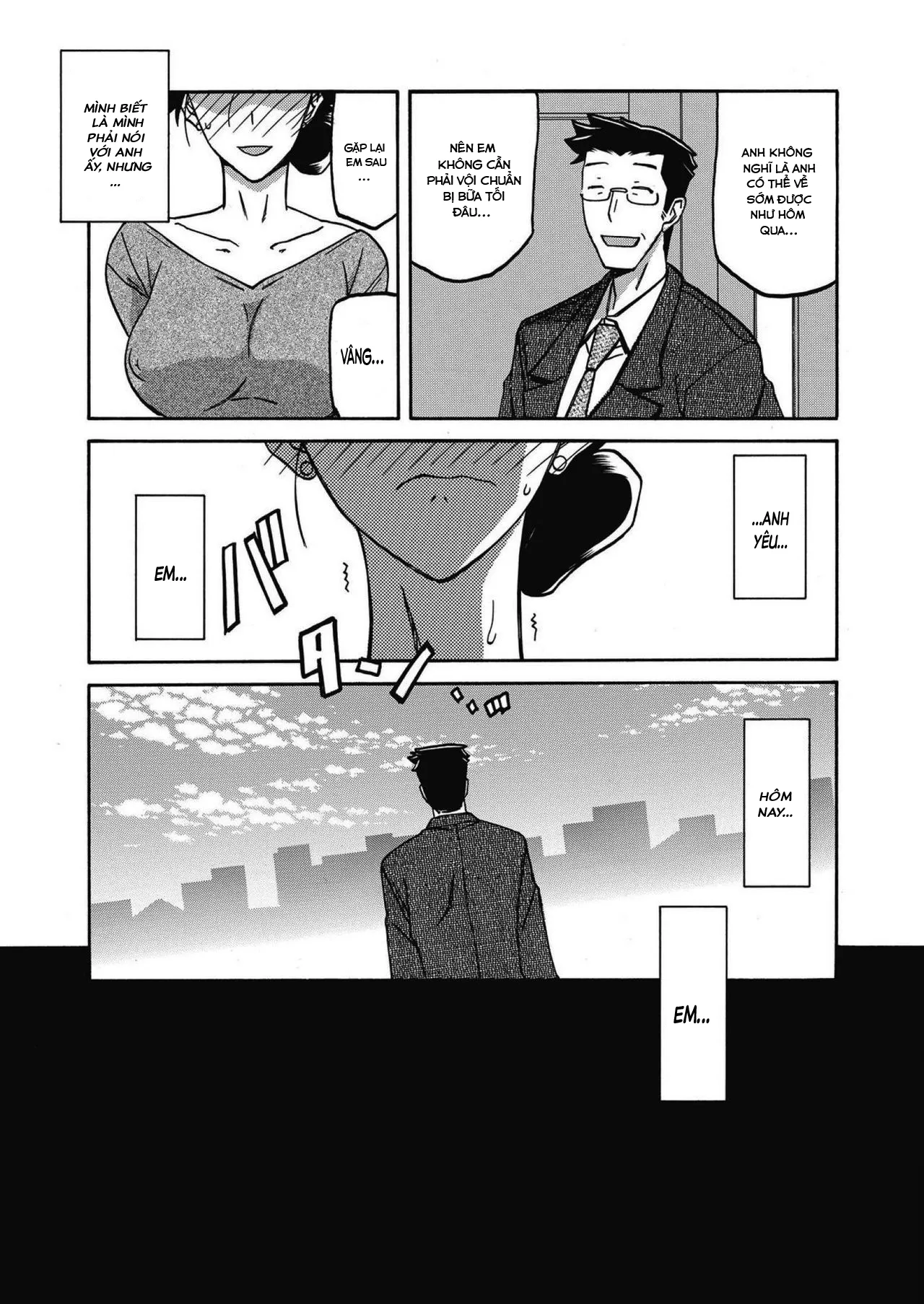 HentaiVN.net - Ảnh 7 - Sự rung chuyển của mặt trăng [Gekkakou no Ori The Tuberose's Cage] - Chap 17 - Ham mê
