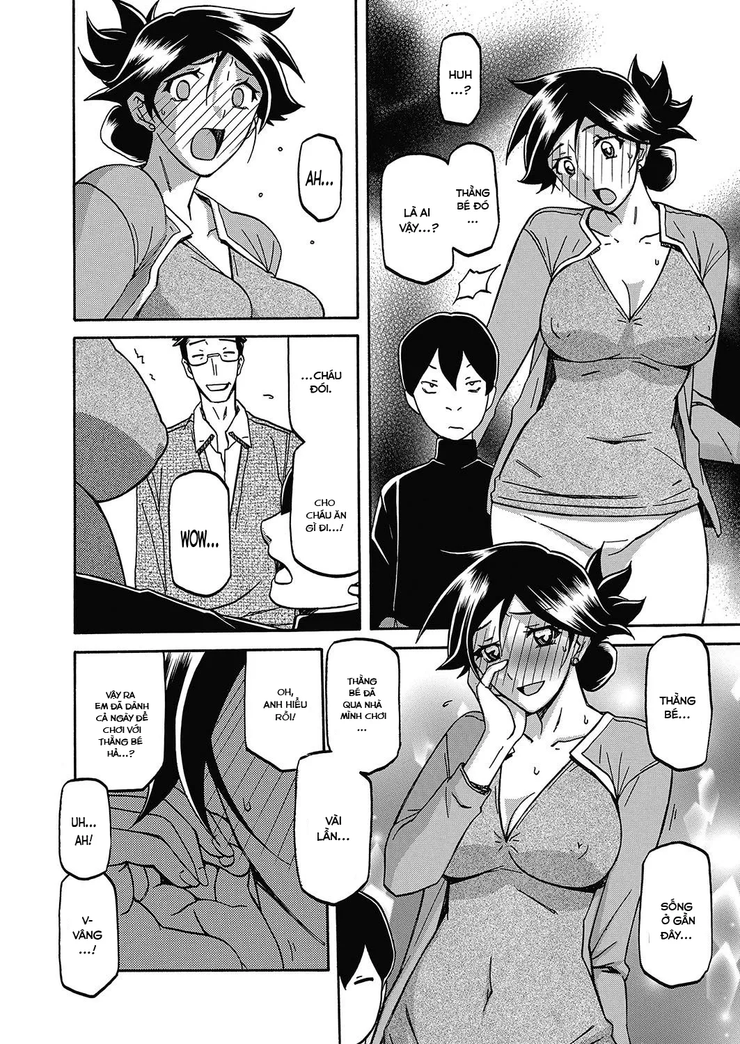 HentaiVN.net - Ảnh 14 - Sự rung chuyển của mặt trăng [Gekkakou no Ori The Tuberose's Cage] - Chap 18 - Gia đình