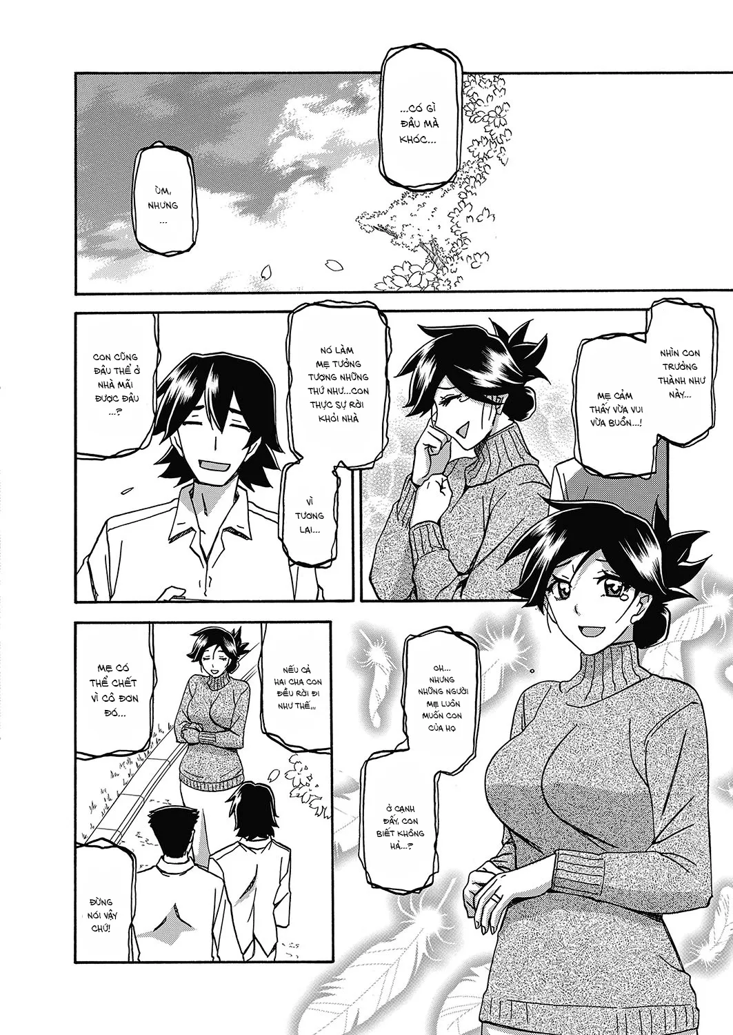 HentaiVN.net - Ảnh 8 - Sự rung chuyển của mặt trăng [Gekkakou no Ori The Tuberose's Cage] - Chap 18 - Gia đình