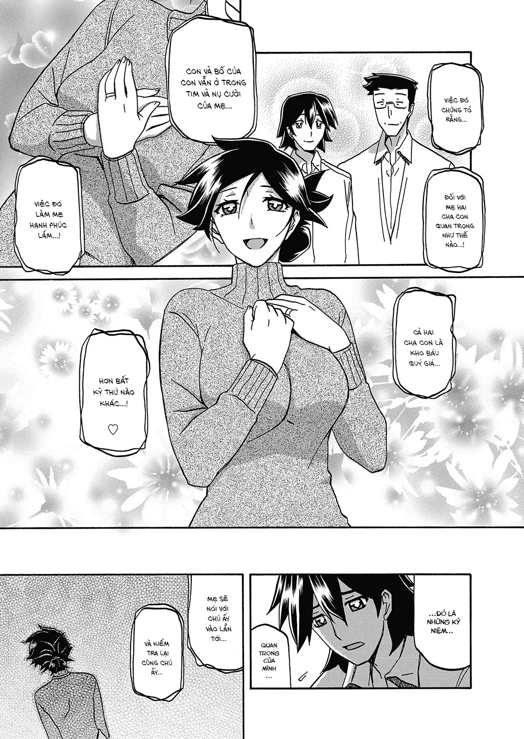 HentaiVN.net - Ảnh 9 - Sự rung chuyển của mặt trăng [Gekkakou no Ori The Tuberose's Cage] - Chap 18 - Gia đình