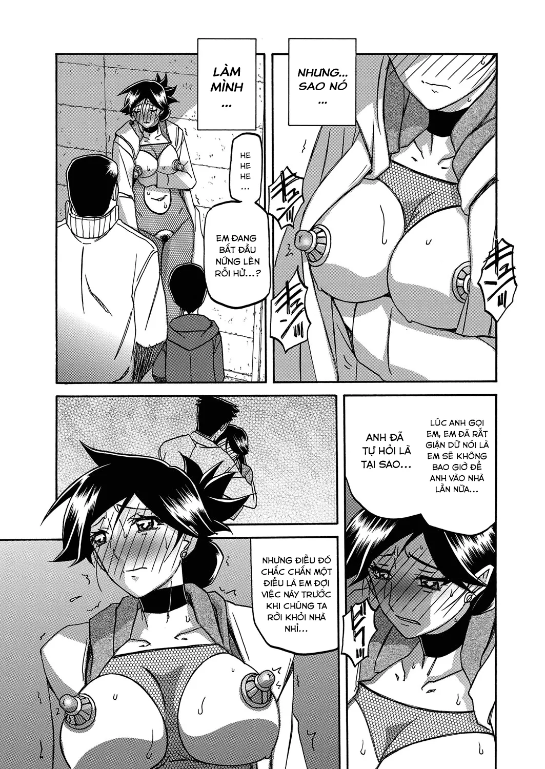 HentaiVN.net - Ảnh 7 - Sự rung chuyển của mặt trăng [Gekkakou no Ori The Tuberose's Cage] - Chap 20 - Phủ sương