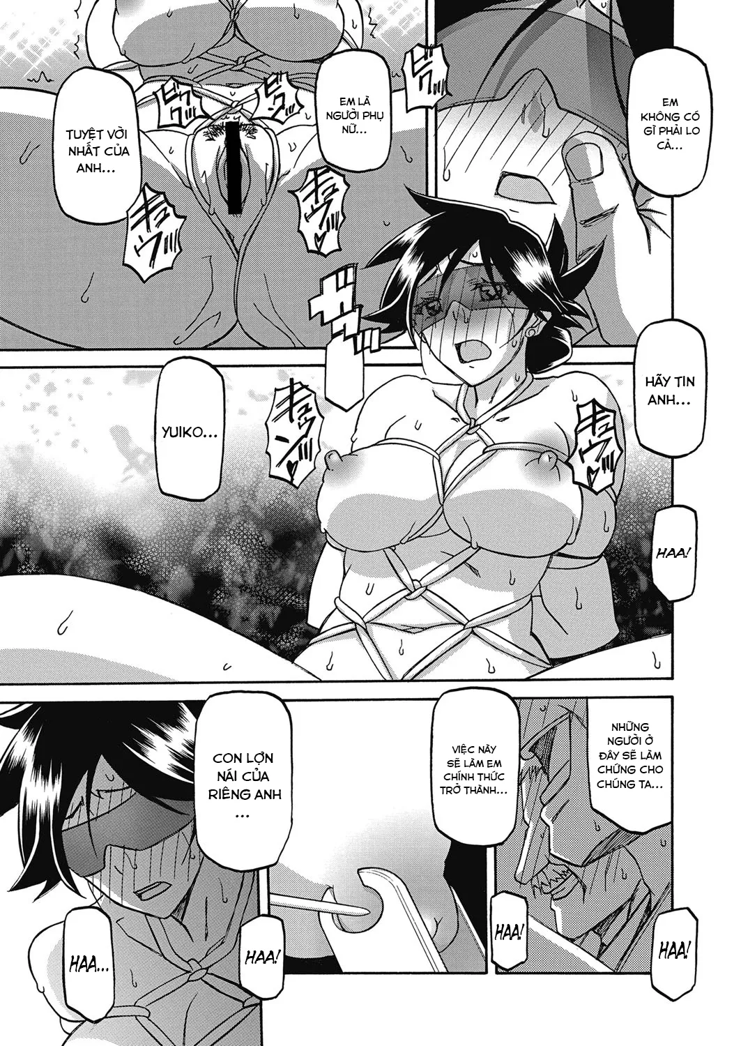 HentaiVN.net - Ảnh 13 - Sự rung chuyển của mặt trăng [Gekkakou no Ori The Tuberose's Cage] - Chap 21 - Tận tâm