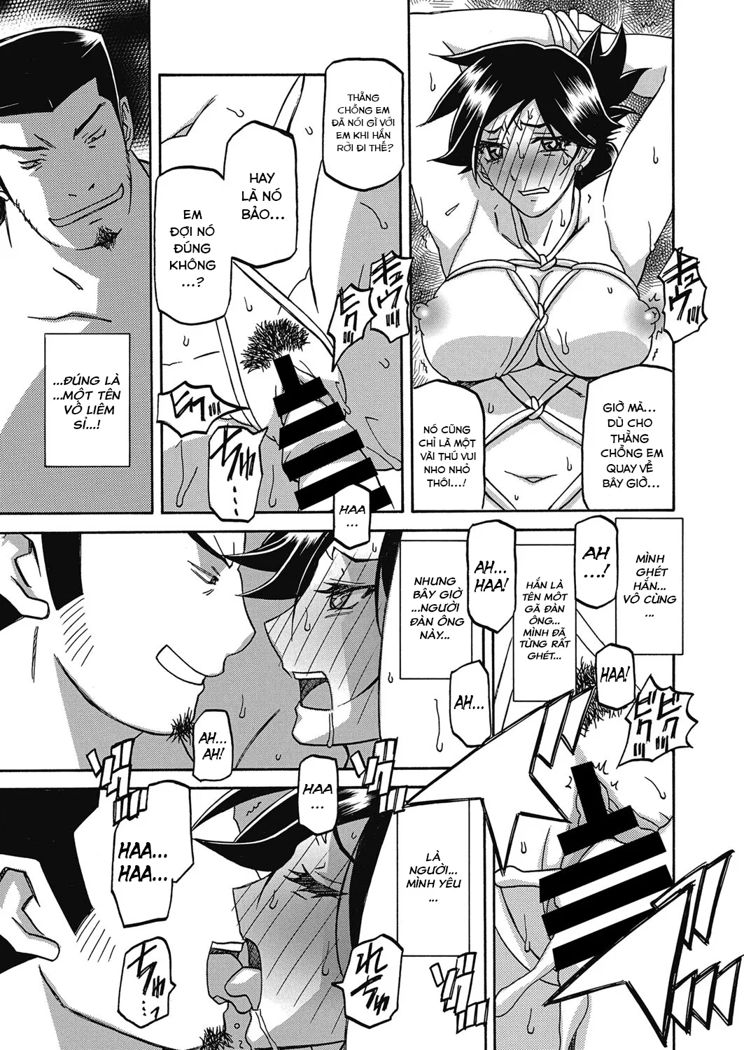 HentaiVN.net - Ảnh 7 - Sự rung chuyển của mặt trăng [Gekkakou no Ori The Tuberose's Cage] - Chap 21 - Tận tâm