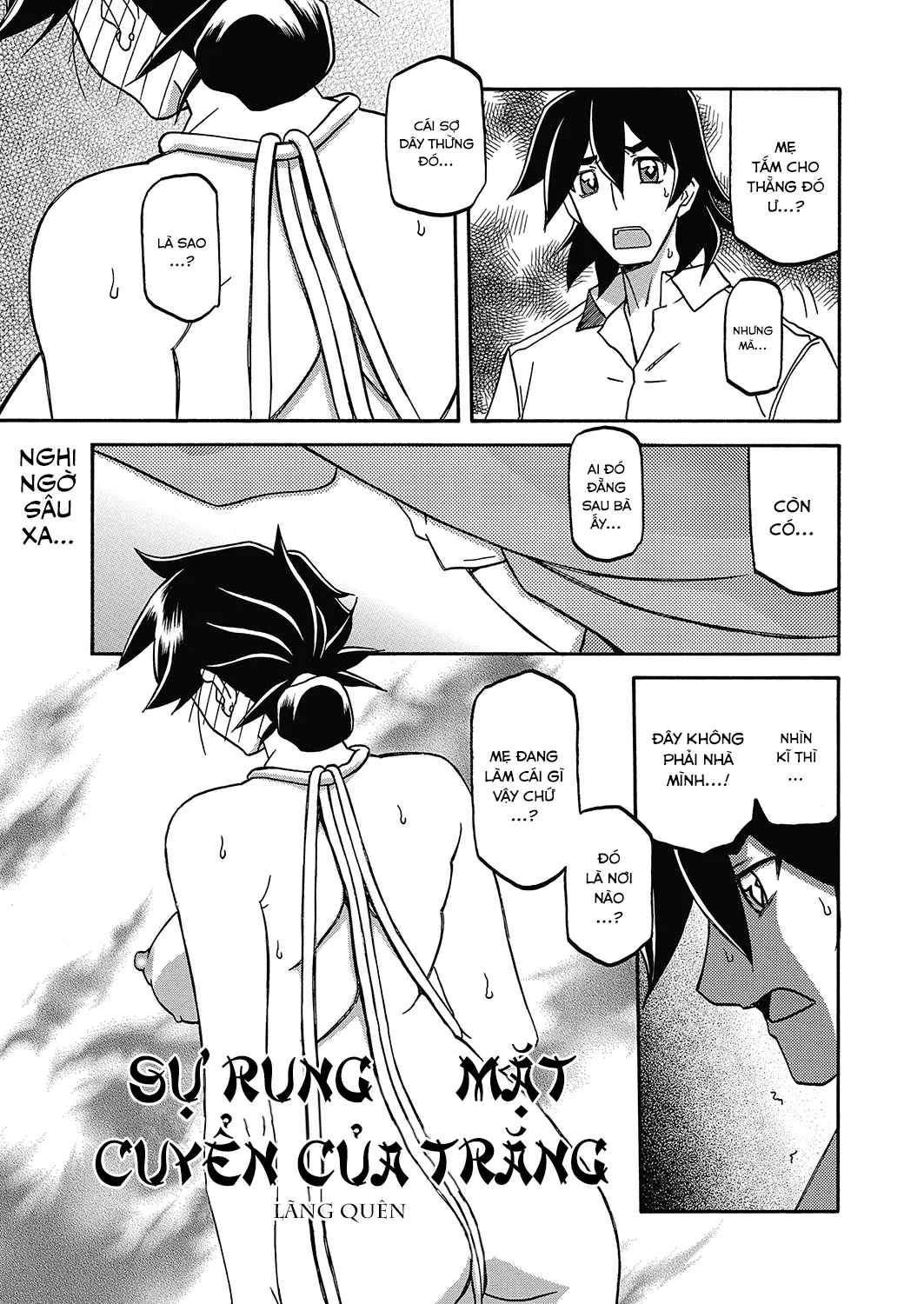 HentaiVN.net - Ảnh 5 - Sự rung chuyển của mặt trăng [Gekkakou no Ori The Tuberose's Cage] - Chap 22 - Lãng quên