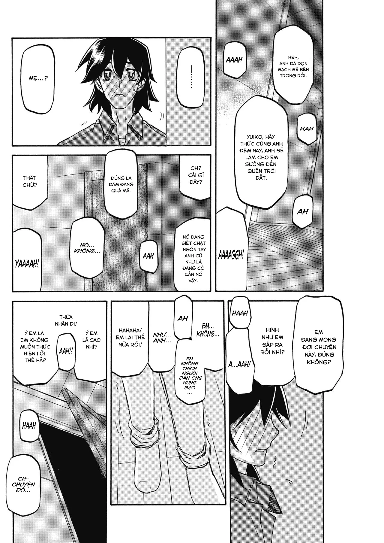 HentaiVN.net - Ảnh 14 - Sự rung chuyển của mặt trăng [Gekkakou no Ori The Tuberose's Cage] - Chap 23 - Phát hiện